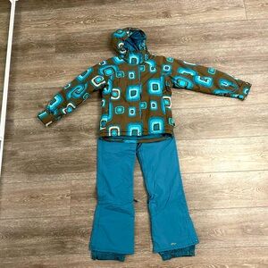 Roxy Ski/Snowboard Jacket and pants set size small